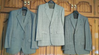 6 Trajes Emidio Tucci Talla 50/52 Gris