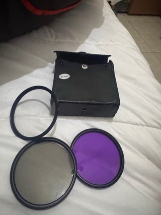 Filtros Cámara 67mm mas fundas