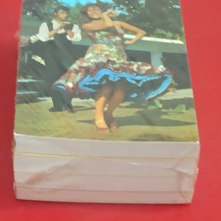 Lote 100 Tarjetas Flamenco Vintage nuevas