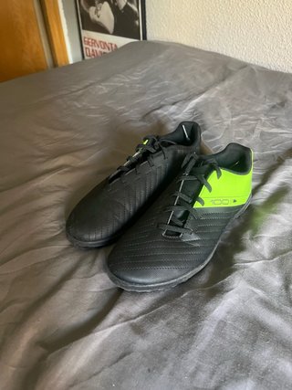 Zapatillas Fútbol Sala Negras y Verdes