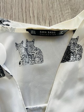 LOTE DE 4 BLUSAS DE VESTIR DE ZARA+3 BLUSAS REGALO