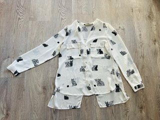 LOTE DE 4 BLUSAS DE VESTIR DE ZARA+3 BLUSAS REGALO