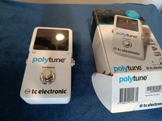Afinador TC Electronic Polytune True Bypass