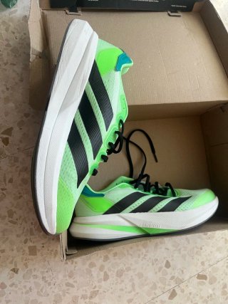 Zapatillas Adidas Deportivas Verdes y Negras