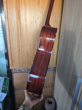 Guitarra Ferrer Musical Carmen madera natural