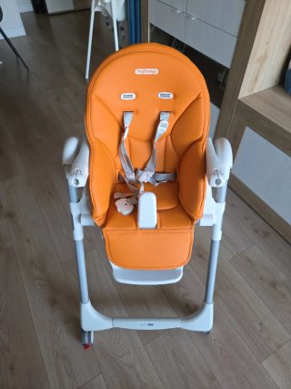 Trona Peg Perego Prima Papa Follow Me naranja