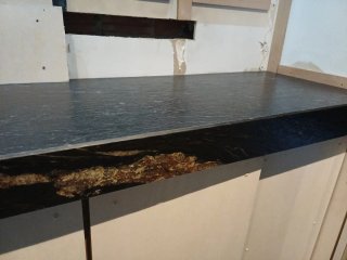 Encimera de piedra natural