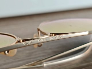 Gafas Ray-Ban Aviator Espejo Rosa Dorado