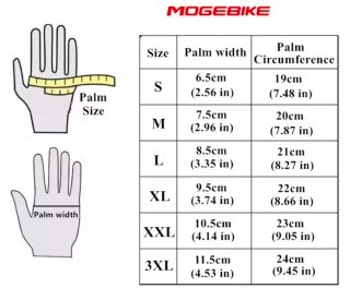 Guantes Moto cuero talla 3 xl