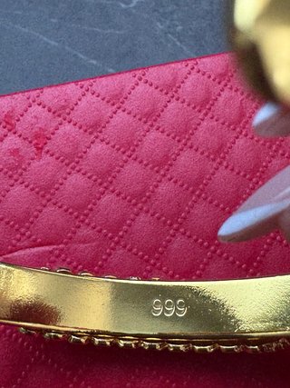 Bracciale rigido pavone placcato oro
