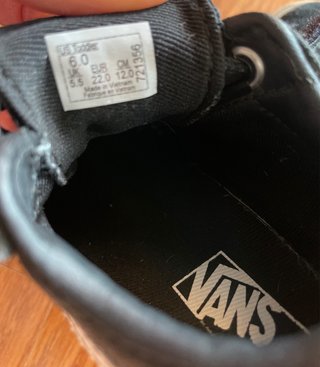 Zapatillas Vans bebé velcro