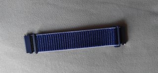 Correas de reloj 22mm multicolor, verde, azul/lila