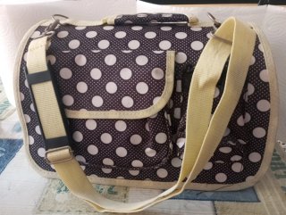 Transportín para mascotas lunares