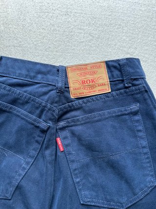 Pantalón ROK Mujer Vintage Tiro Alto Talla 38