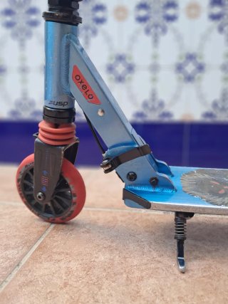 Patinete Oxelo MID5 Azul Decatlon