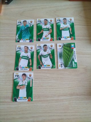 Adrenalyn lote CF Elche - Colección de Cromos
