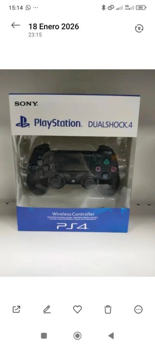 Mando DualShock 4 PS4 Inalámbrico
