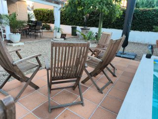 6 Sillones de Madera Exterior Horsington. 40€ c/u