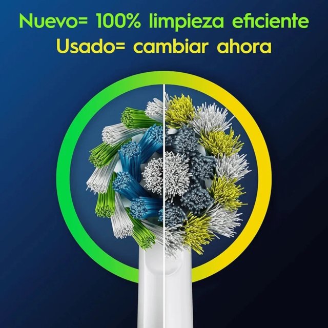 4 Cabezales Cepillo de Dientes