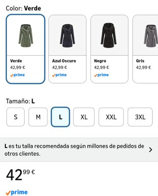 Chaqueta verde mujer entretiempo