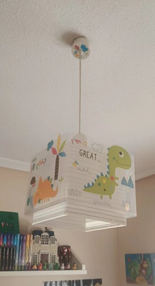 Lámpara infantil dinosaurios