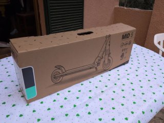 Patinete Oxelo MID5 Gris Menta Niños NUEVO