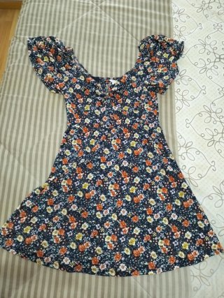 Vestido Springfield manga corta Talla M