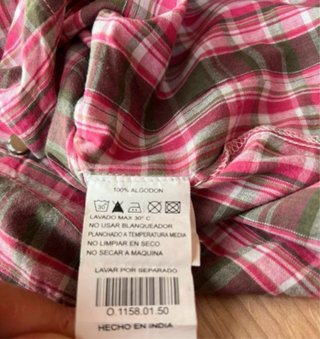 Camisa SAKE Mujer 5XL Cuello Mao