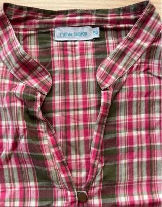 Camisa SAKE Mujer 5XL Cuello Mao