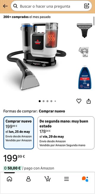 A ESTRENAR.Bissell SpotClean ProHeat Advanced