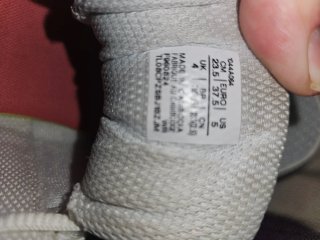 Deportivas Asics Blancas y Fucsia 37,5
