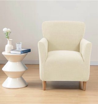Funda para sillón color beige