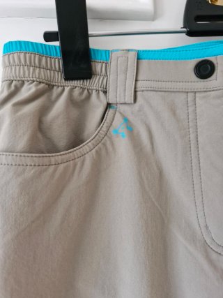 Pantaloni da escursionismo Trango beige/blu