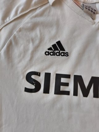 Camiseta Real Madrid Adidas Blanca Siemens