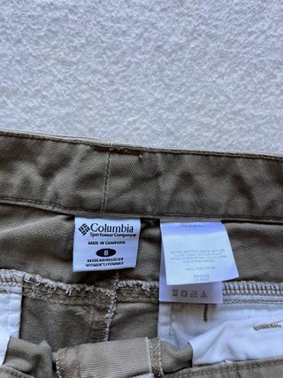 Pantalón Cargo Columbia Mujer Talla 8