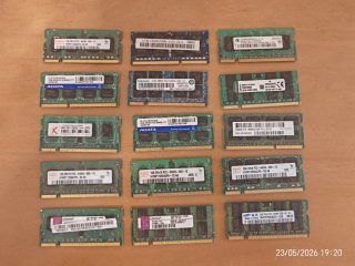Lotes Memorias RAM DDR2 y DDR3