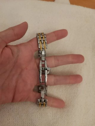 Reloj Jaguar Chapado Oro y Plata