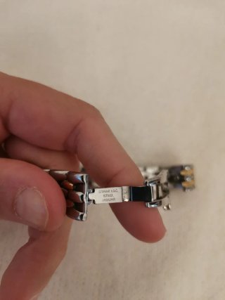 Reloj Jaguar Chapado Oro y Plata