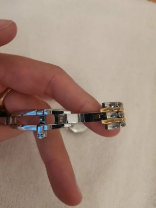Reloj Jaguar Chapado Oro y Plata