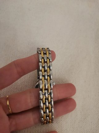 Reloj Jaguar Chapado Oro y Plata
