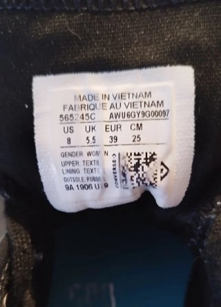 Zapatillas Converse Negras Talla 39