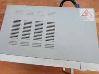 Microondas Taurus plateado