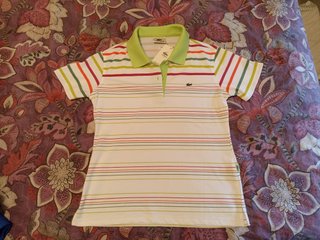 Polo Lacoste Talla M Niños/Niñas Nuevo