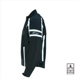 Chaqueta BSTAR BREEZY Verano Hombre Negra/Blanca
