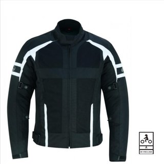 Chaqueta BSTAR BREEZY Verano Hombre Negra/Blanca