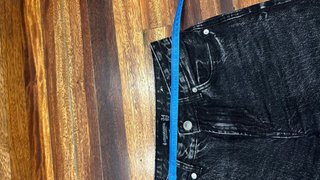 Pantalón vaquero negro/gris