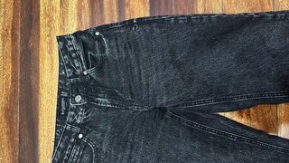 Pantalón vaquero negro/gris