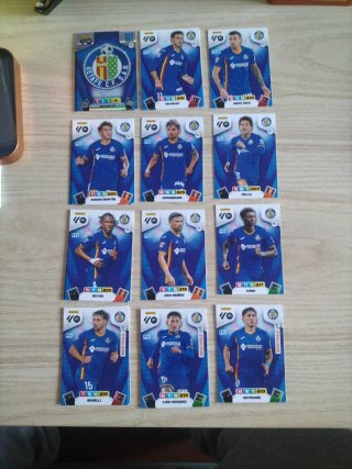 Lote Colección Cromos Adrenalyn Getafe CF