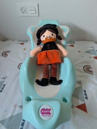 Hamaca Bebé Baño Oso OK Baby