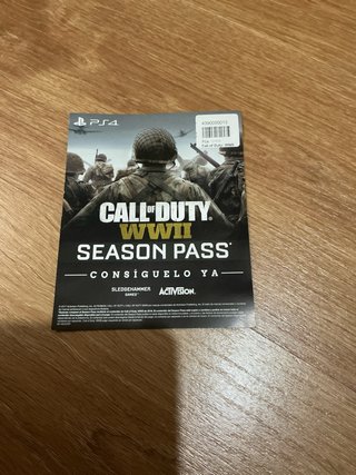 PS4 Call of Duty WWII y Rainbow Six Siege